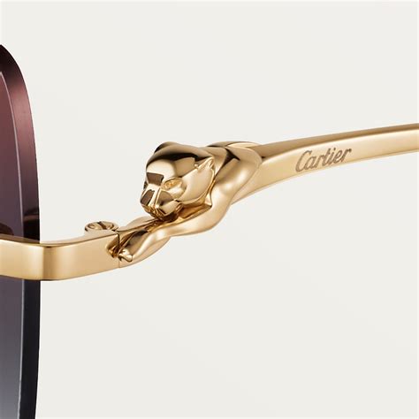 cartier zonnebril dames goud